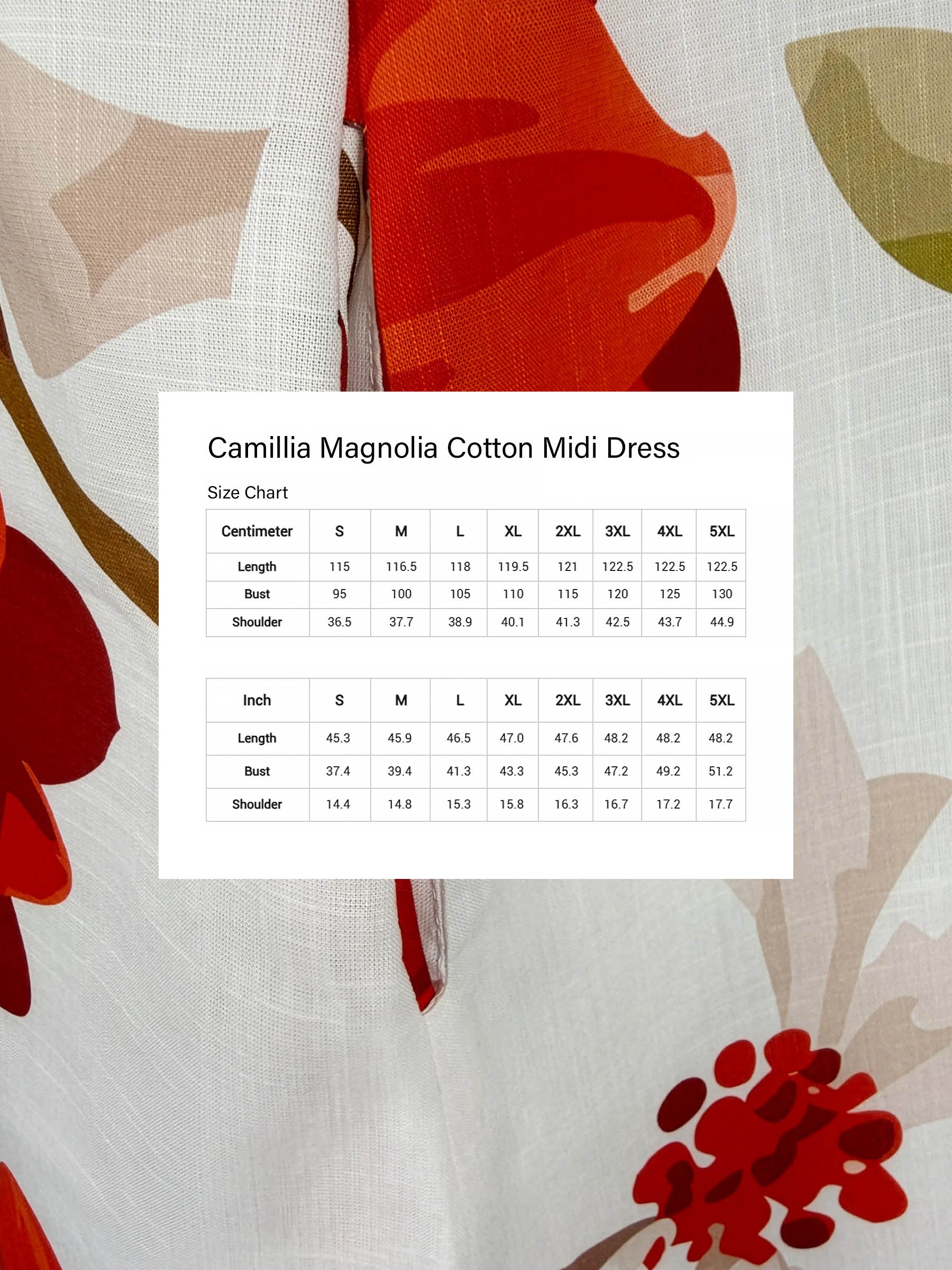 Camellia Magnolia Pocket Midi Dress